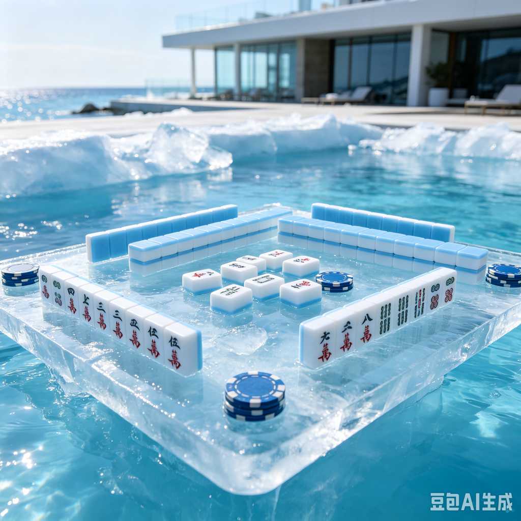carved pattern mahjong set