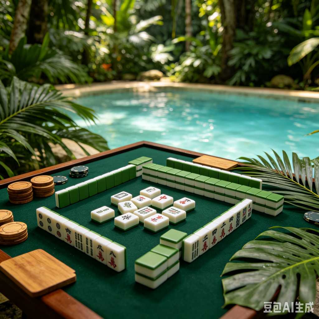 vintage gift mahjong set