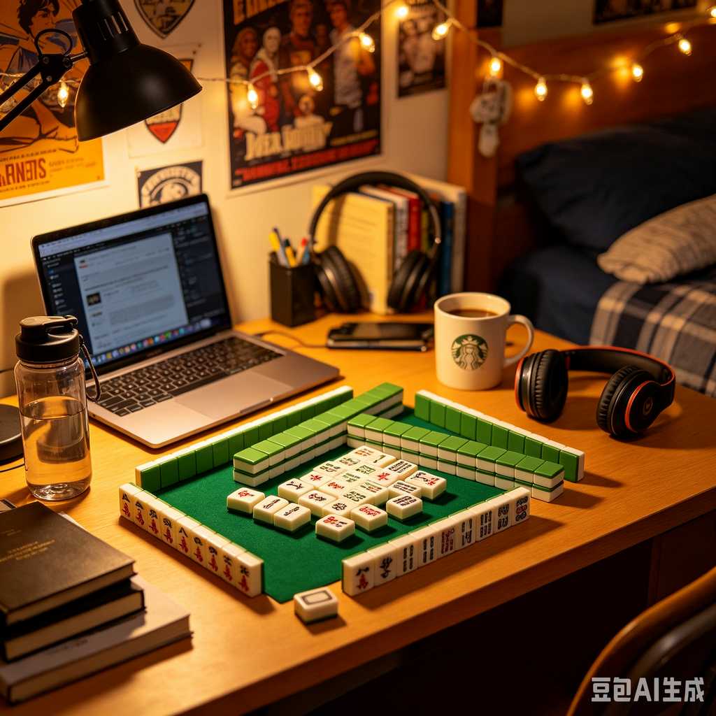 traditional color mahjong set