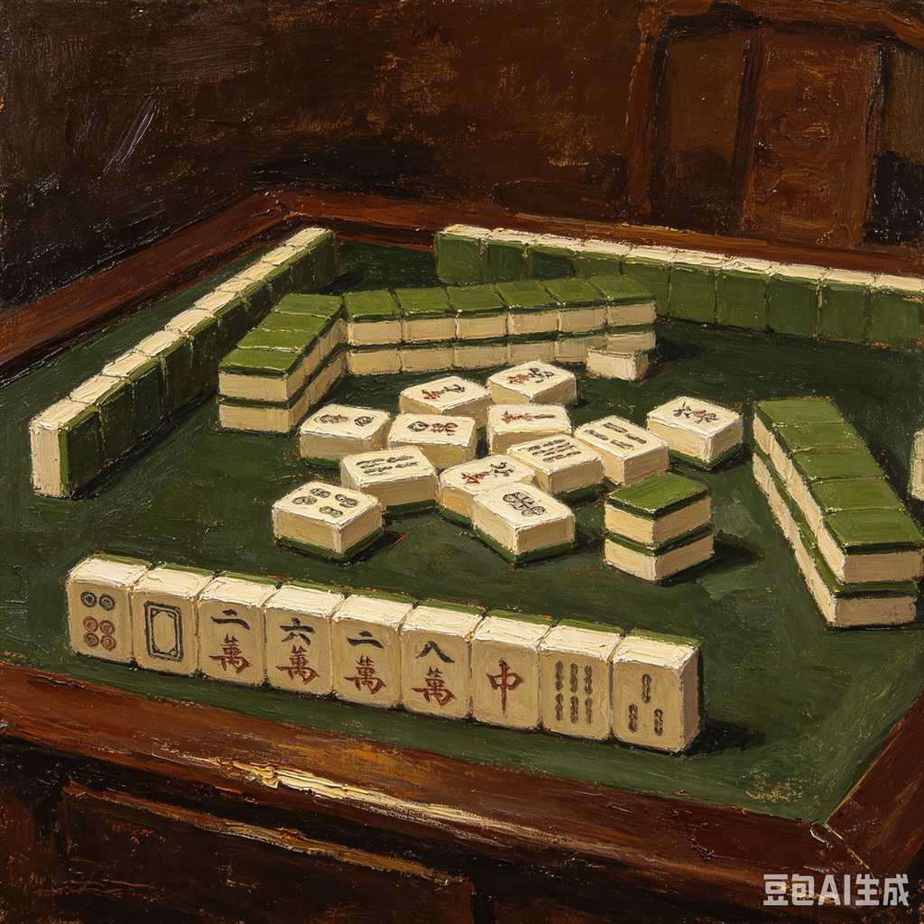 mahjong tile pushers set