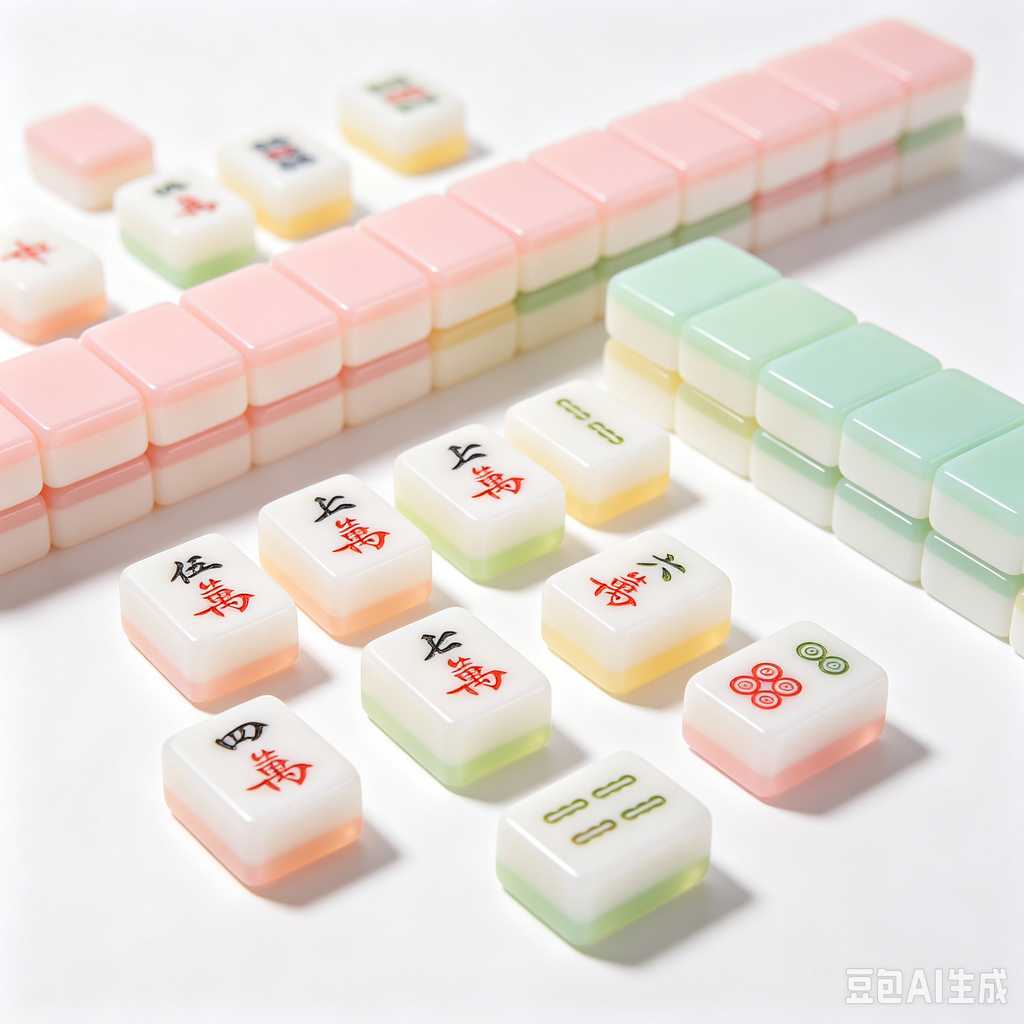 matte mahjong tiles