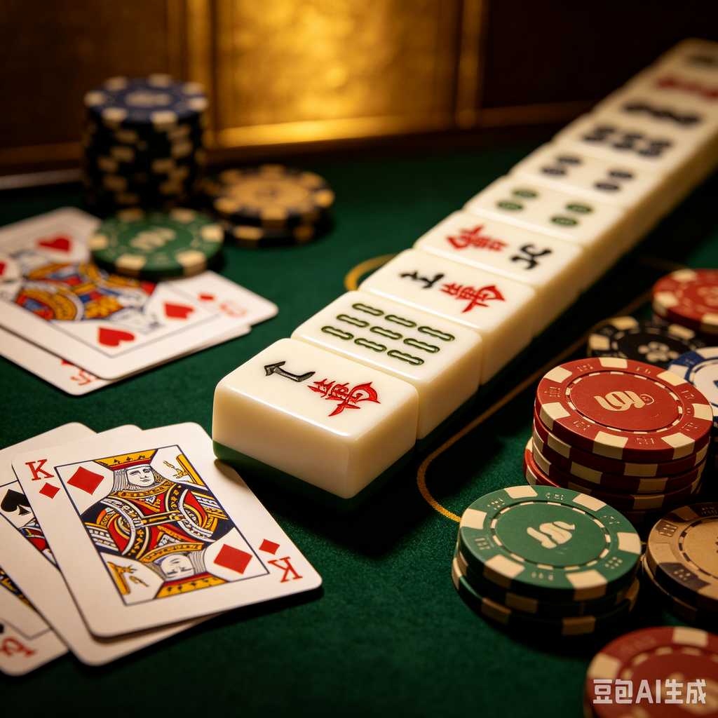 modern color mahjong tiles