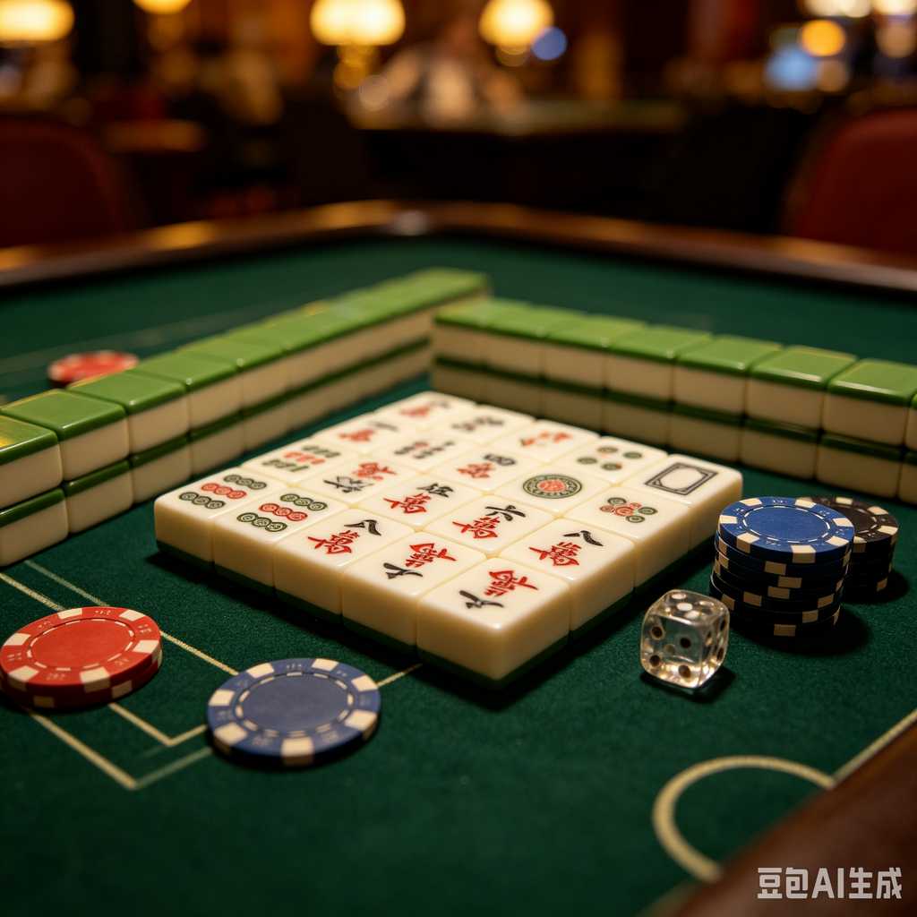 shiny mahjong tiles luxury