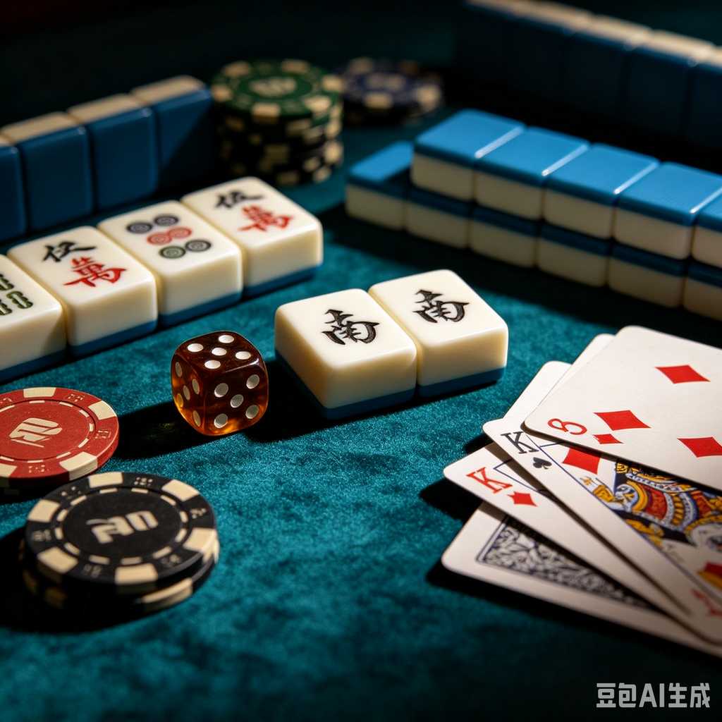 metallic finish mahjong set